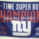 New York Giants 4 Time Super Bowl Champions USA Team Flag 3X5 ft