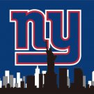 New York Giants skyline flag 3x5ft 100D polyester flag with Metal Grommets
