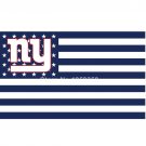 New York Giants with modified US Flag 3ft x 5ft Polyester Banner 90x150cm
