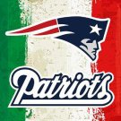 Green white red Stripes New England Patriots flags 3ftx5ft Banner 100D