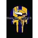 3x5ft Minnesota Vikings flag 100D Polyester Flag metal Grommets
