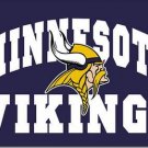3X5FT Arch style minnesota vikings flag 100D polyester banner