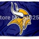 Minnesota Vikings Flag 3x5 FT Banner 100D Polyester flag