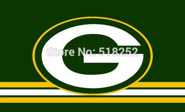 Green bay packers Three Lines Flag 3x5 FT 150X90CM
