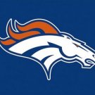 Denver Broncos Logo Stripe Flag 3ftx5ft Banner 100D Polyester Customized Flag