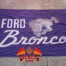 Ford Bronco Automobile Exhibition flag,car brand logo banner