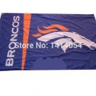 Denver Broncos Flag 150X90CM Banner 100D Polyester3x5 FT