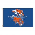 Denver Broncos Flag World Series Cartoon Design Super Bowl Champions 3x5 FT