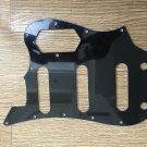 Fits Squier Vintage Modified Bass VI Guitar pickguard , 3 Ply Black