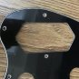Fits Squier Vintage Modified Bass VI Guitar pickguard , 3 Ply Black