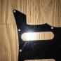 Fits Squier Vintage Modified Bass VI Guitar pickguard , 3 Ply Black