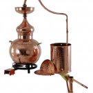 Plus Professional Pack Distillery Copper Alembic Still, 30L * Alambic * Handmade