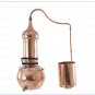 Column Distillery Copper Alembic Still, w/ Thermometer 40L * Alambic * Handmade