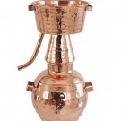 Handmade Portuguese Copper Alquitar, 3L * Copper Distillery * Alembic Still