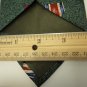 Silk Tie CHAPS Ralph Lauren Green Military Service Medals Mens Necktie 55"