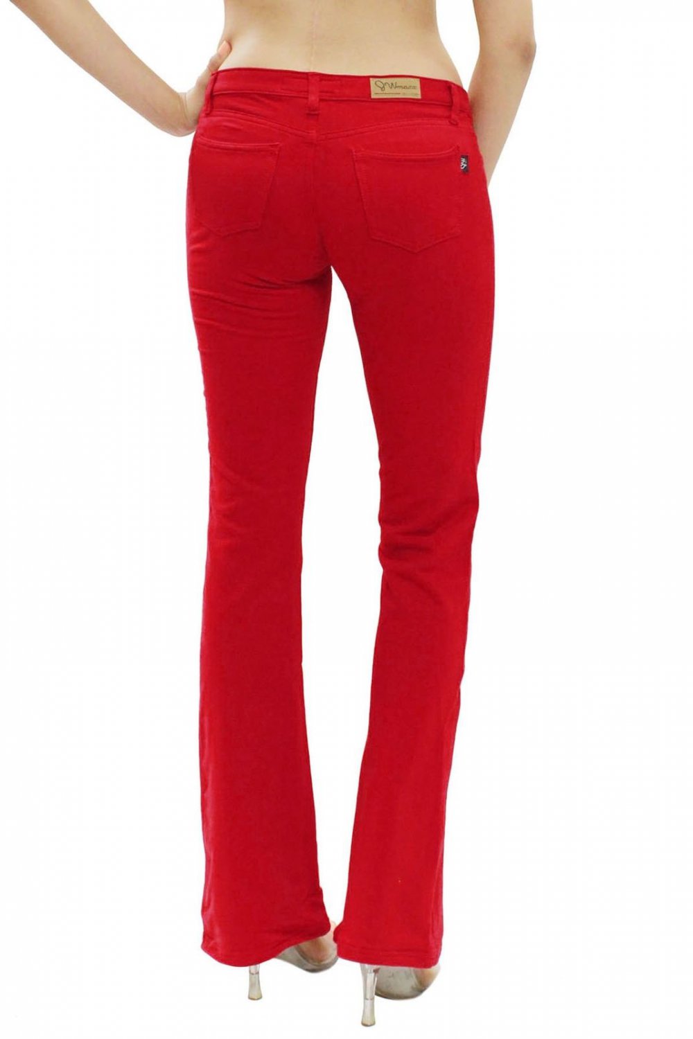 palazzo jean trousers