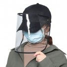 Baseball Cap with Detachable Visor Panel