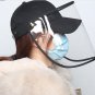 Baseball Cap with Detachable Visor Panel