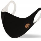 Midnight Black Copper Line Reusable Face Mask