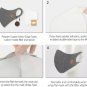 Midnight Black Copper Line Reusable Face Mask