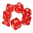 1 set of 7 sided dice D4 D6 D8 D10 D12 D20 for MTG RPG D&D Poly Dice Board Game