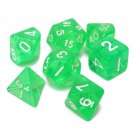 1 set of 7 sided dice D4 D6 D8 D10 D12 D20 for MTG RPG D&D Poly Dice Board Game