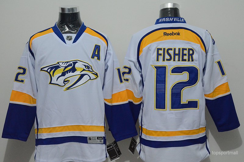 mike fisher captain jersey