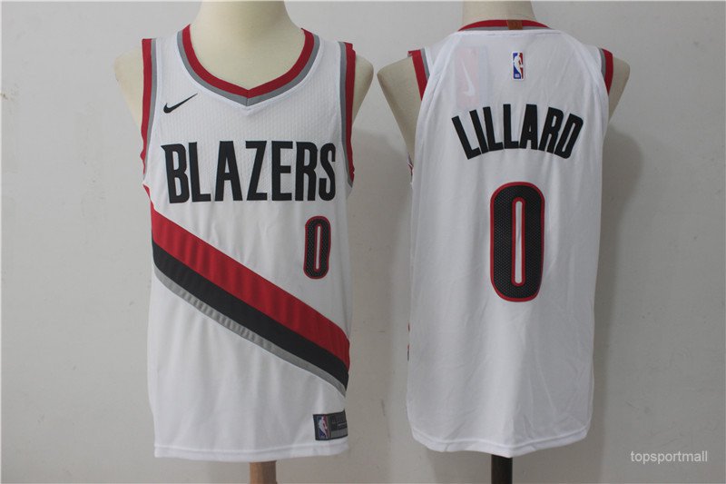 lillard jersey white