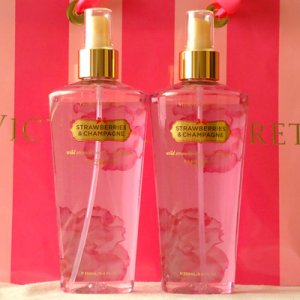 strawberry and champagne body spray