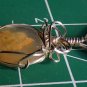 agate wrapped in sterling silver
