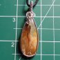 agate wrapped in sterling silver