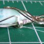 larimar wrapped in sterling silver