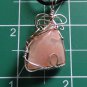 druzy wrapped in sterling silver