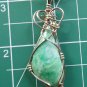 amonzonite in sterling silver