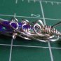 lab created opal wrapped in sterling silver