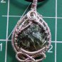 seraphinite wrapped in sterling silver