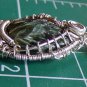 seraphinite wrapped in sterling silver