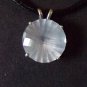 rose quartz set in sterling silver