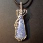 blue aventurine in sterling silver