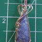 blue aventurine in sterling silver