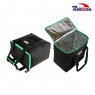 Printed Brand Name Fabric Insulated Ice Cooler Hand Bag for Picnic Lunch