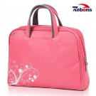 Designer Ladies Pink Laptop Brief Bags for Office Business Documents