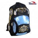 Late Design Car Silk Screen School Bags Collection Backpack