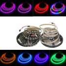 5M 90W 300SMD WS2812B LED RGB Colorful Strip Light Waterproof IP65 White/Black