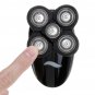 5Head 4D Electric Men Bald Shaver Razor Hair Clipper