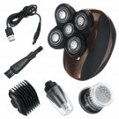 4 IN1 5 Head Men Cordless Electric Shaver Razor Bald Clipper