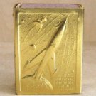 RUSSIAN EARTH SPACE SPUTNIK GF MATCHBOX HOLDER – SPACE AGE MEMORABILIA - MINT