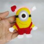 Stuffed Toy Despicable Me, Minion Felt Plush, Valentine Cupid Minion – Keyring/Ornament/Plush