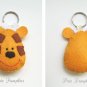 Cute Felt Animals, Felt Embroidered Animals Keyring / Brooch / Ornament â Giraffe / Seal