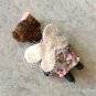 Tiny Doll With Fairy Wings, Miniature Black Fairy Doll, Ooak Doll, Fairy Little Black Girl